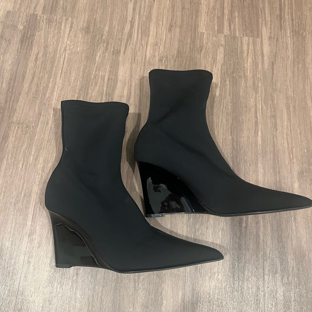 Zara Wedge Booties